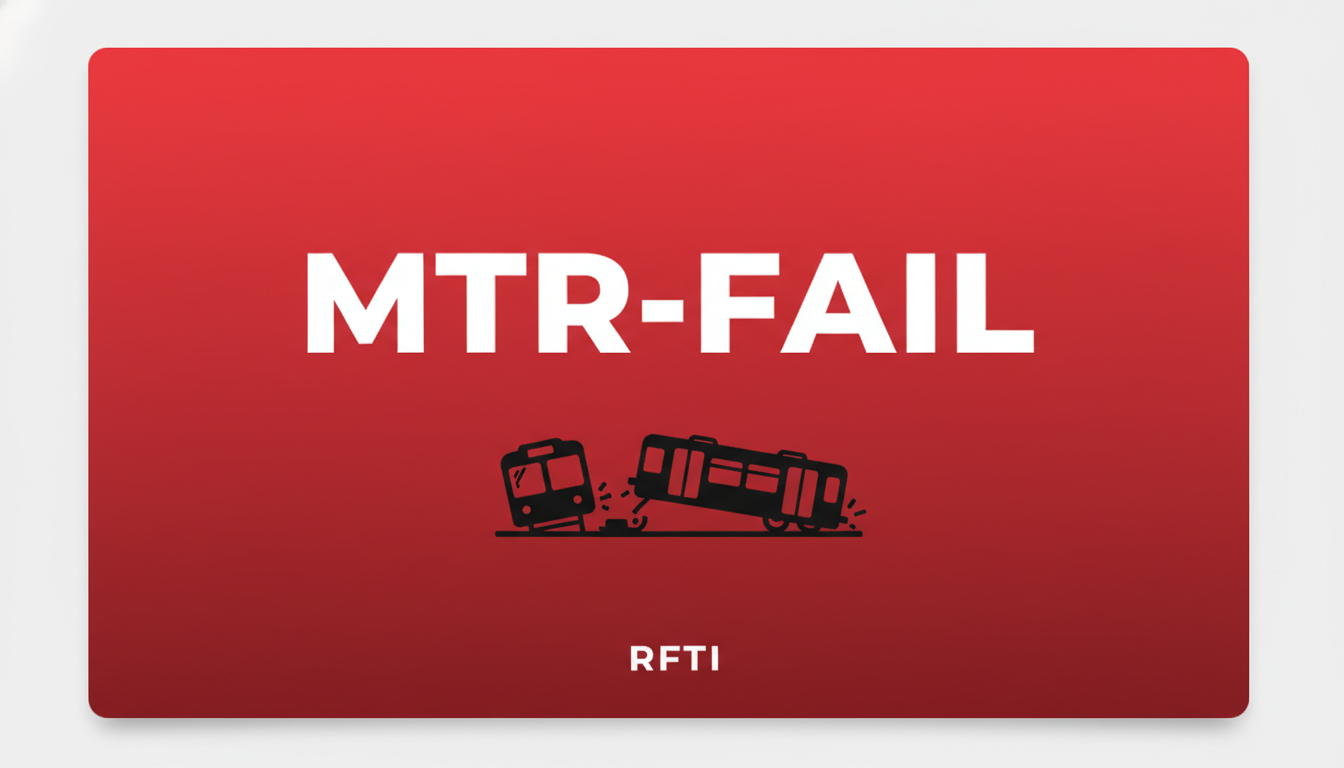 RFTI Result: MTR Breakdown Person