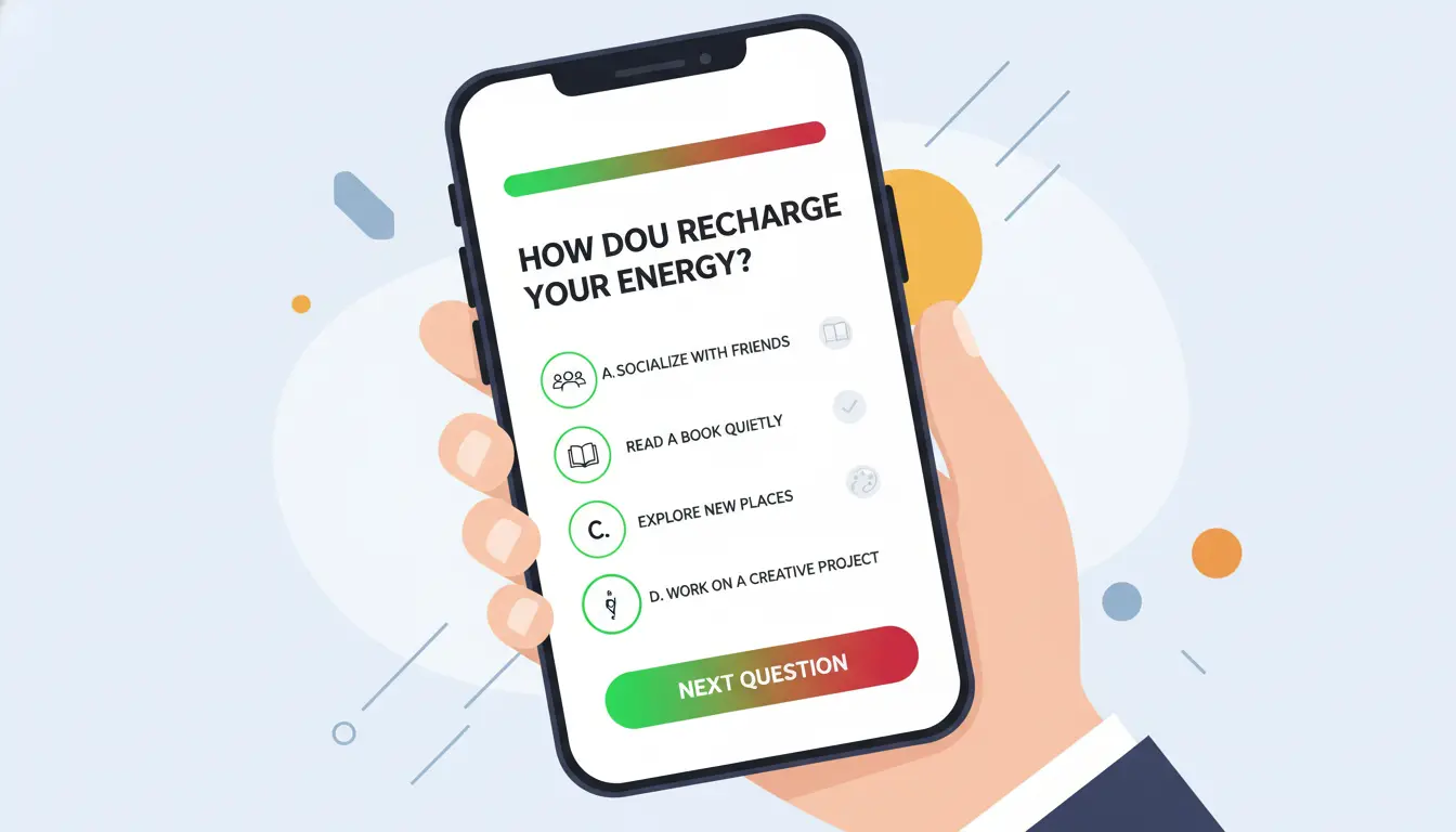 How the RFTI Test works β 15 scenario-based personality questions